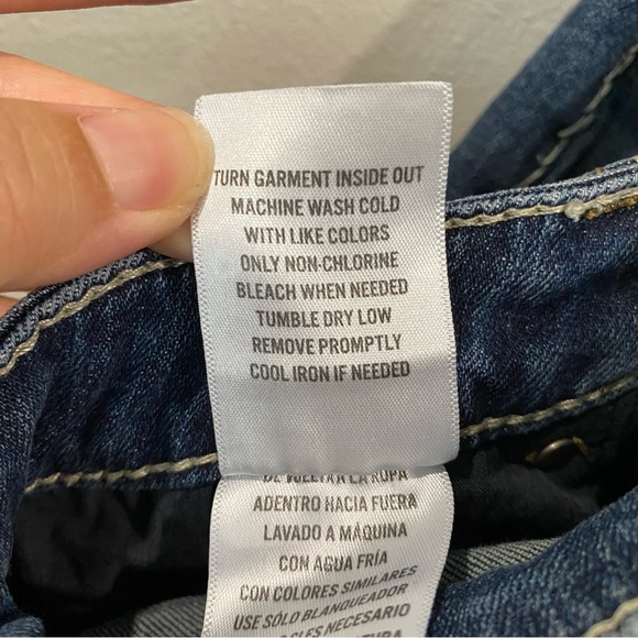 Shyanne Western Embroidered Full Length Low Rise Embellished Bootcut Denim 27 - Picture 7 of 10